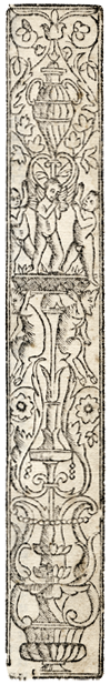 lato destro della cornice (1547)