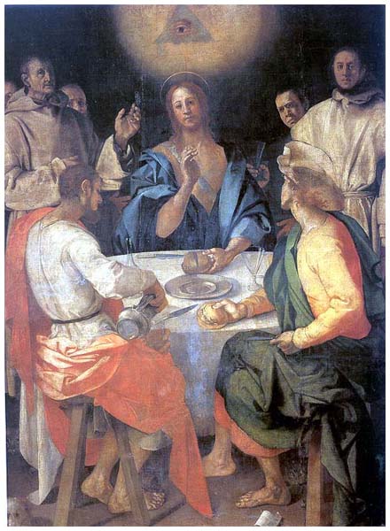 Pontormo, La cena di Emmaus