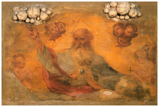 Guercino, Padre eterno benedicente