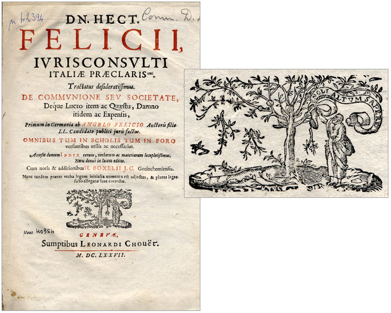 frontespizio e particolare della marca tipografica