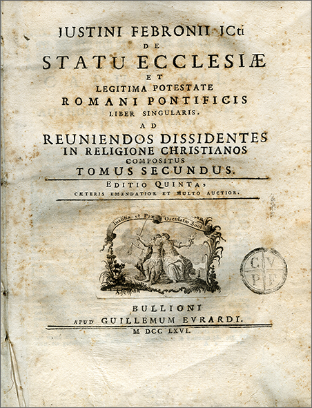 frontespizio del v. 2