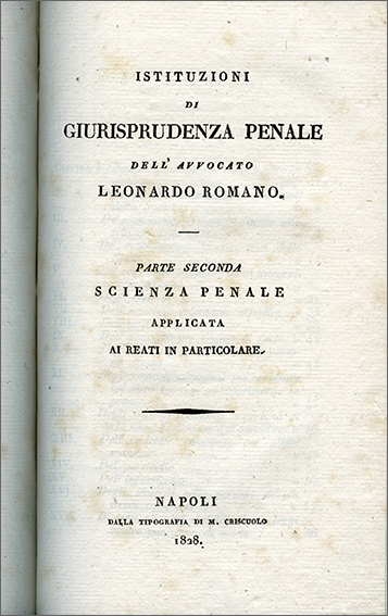 secondo frontespizio