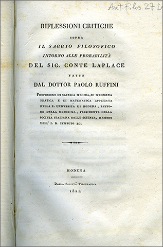 frontespizio della seconda delle quattro opere legate insieme