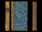 mezza pelle e carta decorata su cartone, inizi XIX secolo